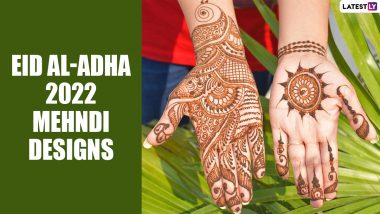 Eid al-Adha 2022 Mehndi Designs: Easy and Beautiful Indian Henna Patterns To Beautify Your Hands for Bakrid Celebrations